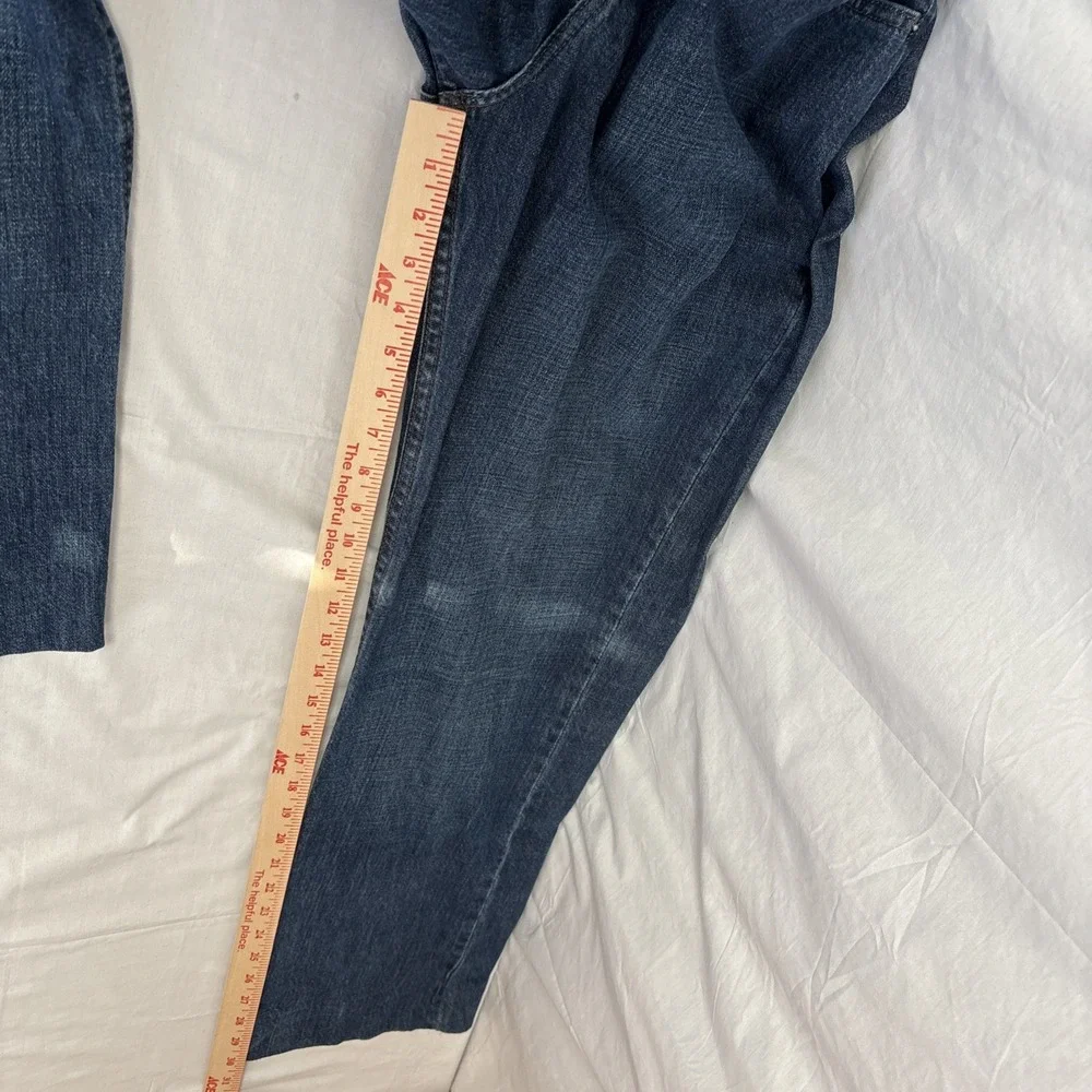 Lee Riveted Ultimate 5 Blue Jeans Women’s Size 14L 5-Pockets 100% Cotton 34x30